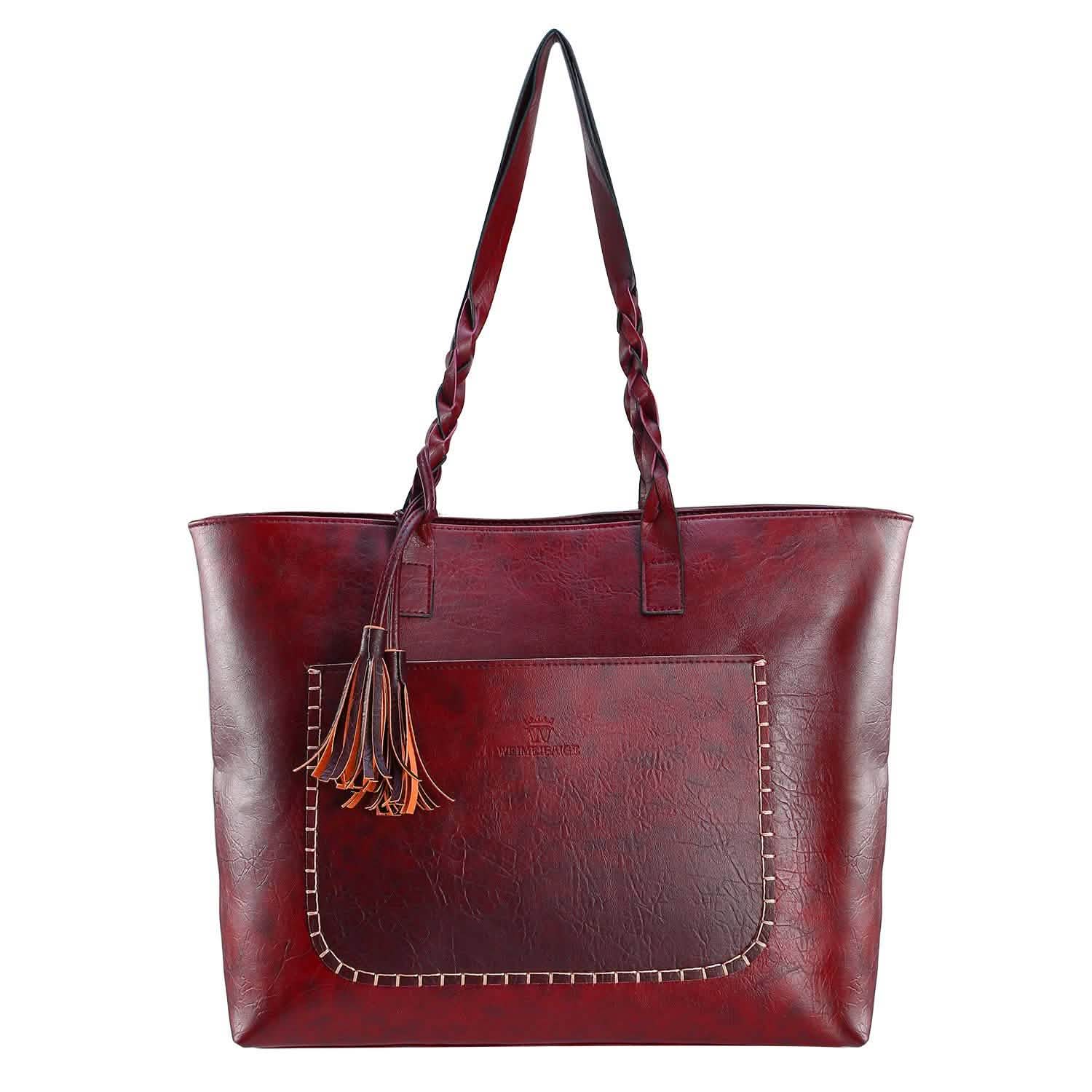 Women's Soft Leather Tote Bag DailySale