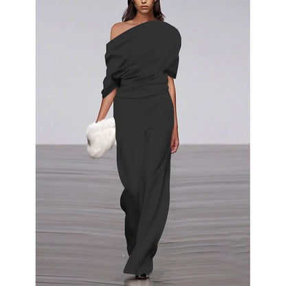 Women's Solid Color Casual Jumpsuit DailySale