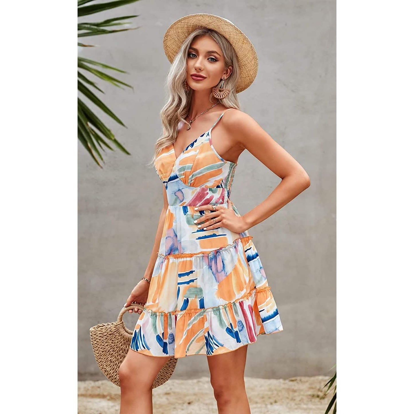 Women's Spaghetti Strap Backless Dress DailySale