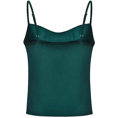 Women's Spaghetti Strap V-Neck Satin Suspender DailySale
