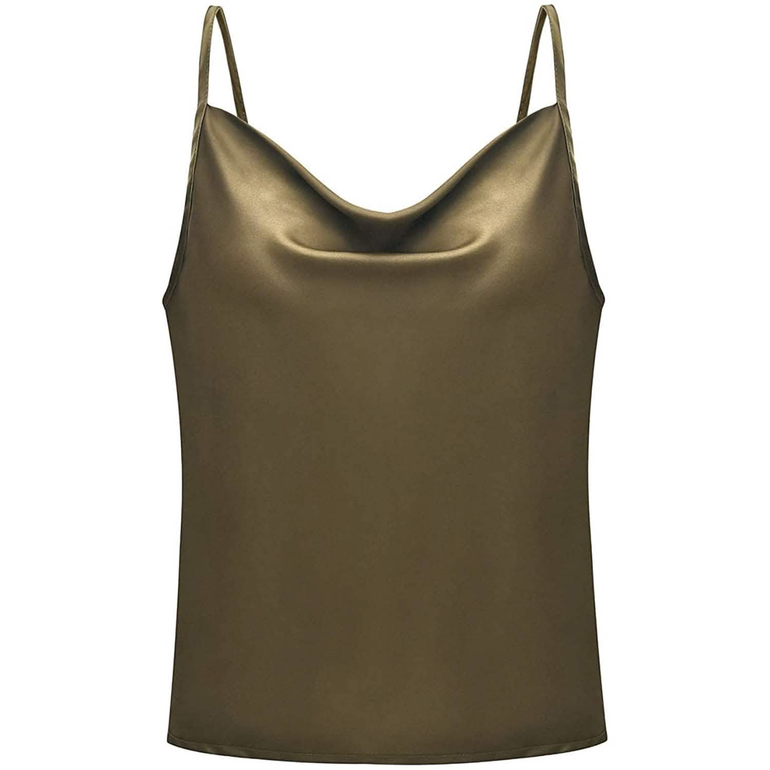 Women's Spaghetti Strap V-Neck Satin Suspender DailySale