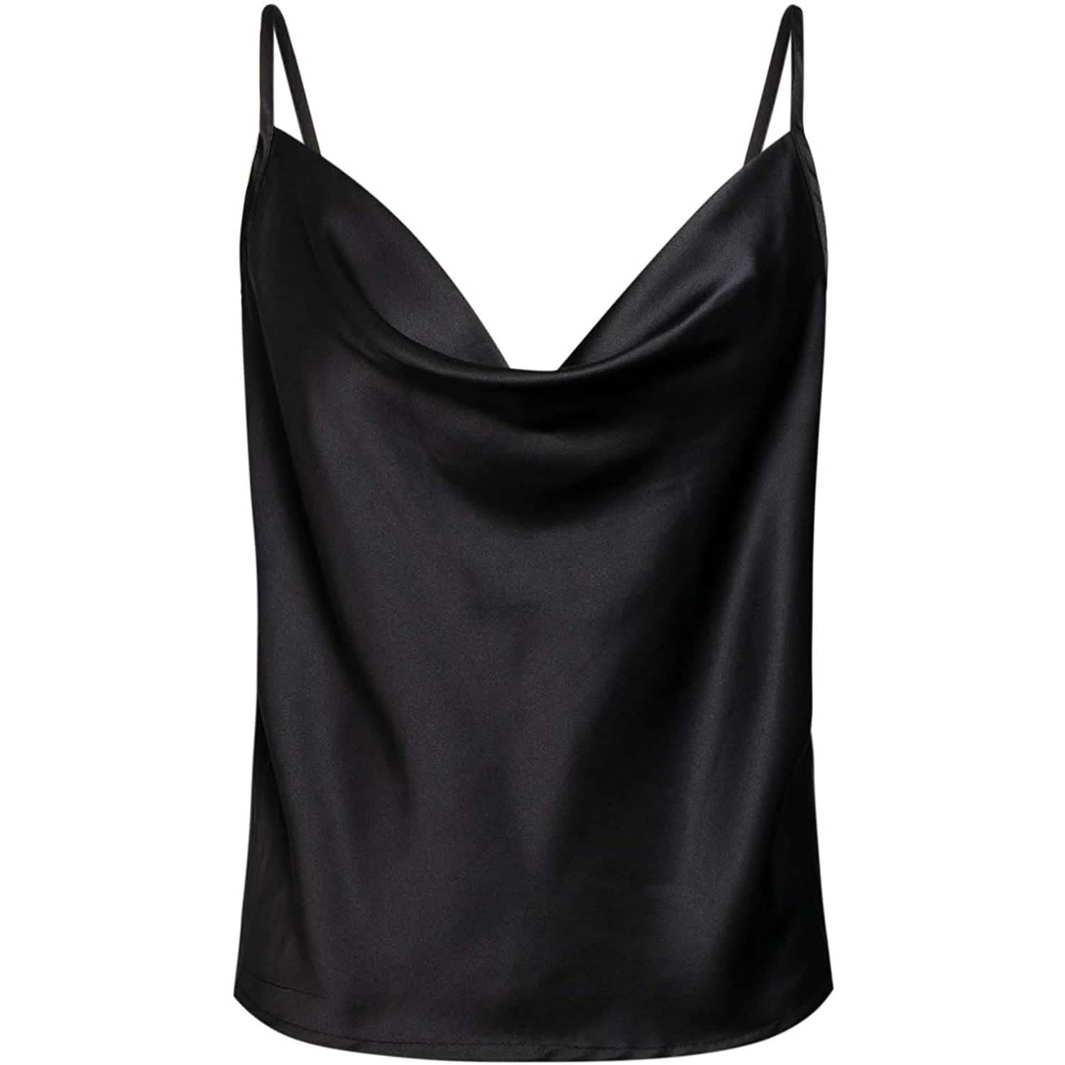 Women's Spaghetti Strap V-Neck Satin Suspender DailySale