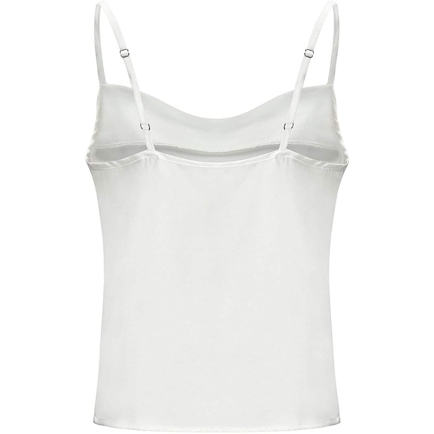 Women's Spaghetti Strap V-Neck Satin Suspender DailySale