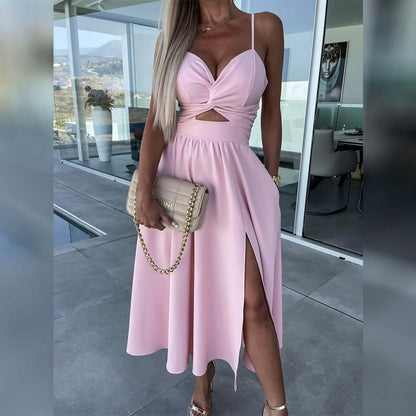 Women‚Äòs Split Cut Out Midi Dress DailySale