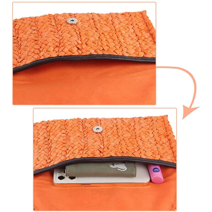 Women's Straw Clutch Purse DailySale