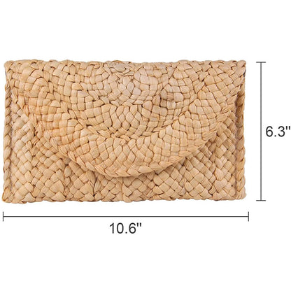 Women's Straw Clutch Purse DailySale