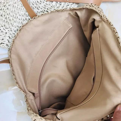 Women's Straw Tote Bag Boho Style DailySale