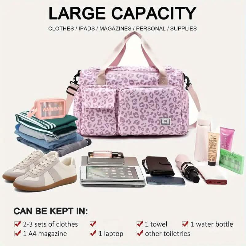 Women's Stylish Waterproof Fitness Travel Bag DailySale