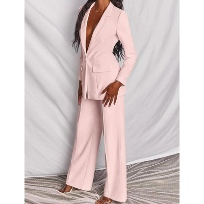 Women's Suits Regular Pocket Coat Formal Fashion DailySale