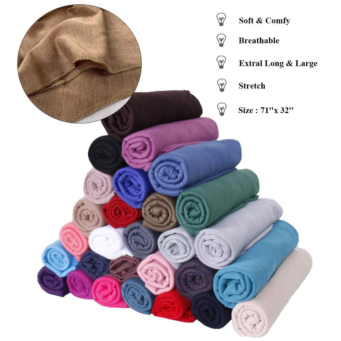 Women's Summer Breathable Lightweight Bandana DailySale