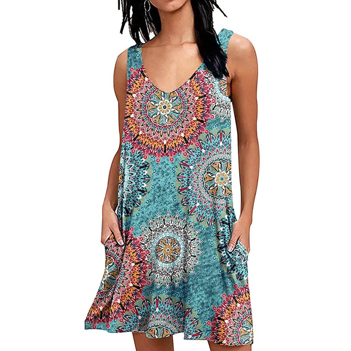 Women's Summer Casual T-Shirt Dress DailySale