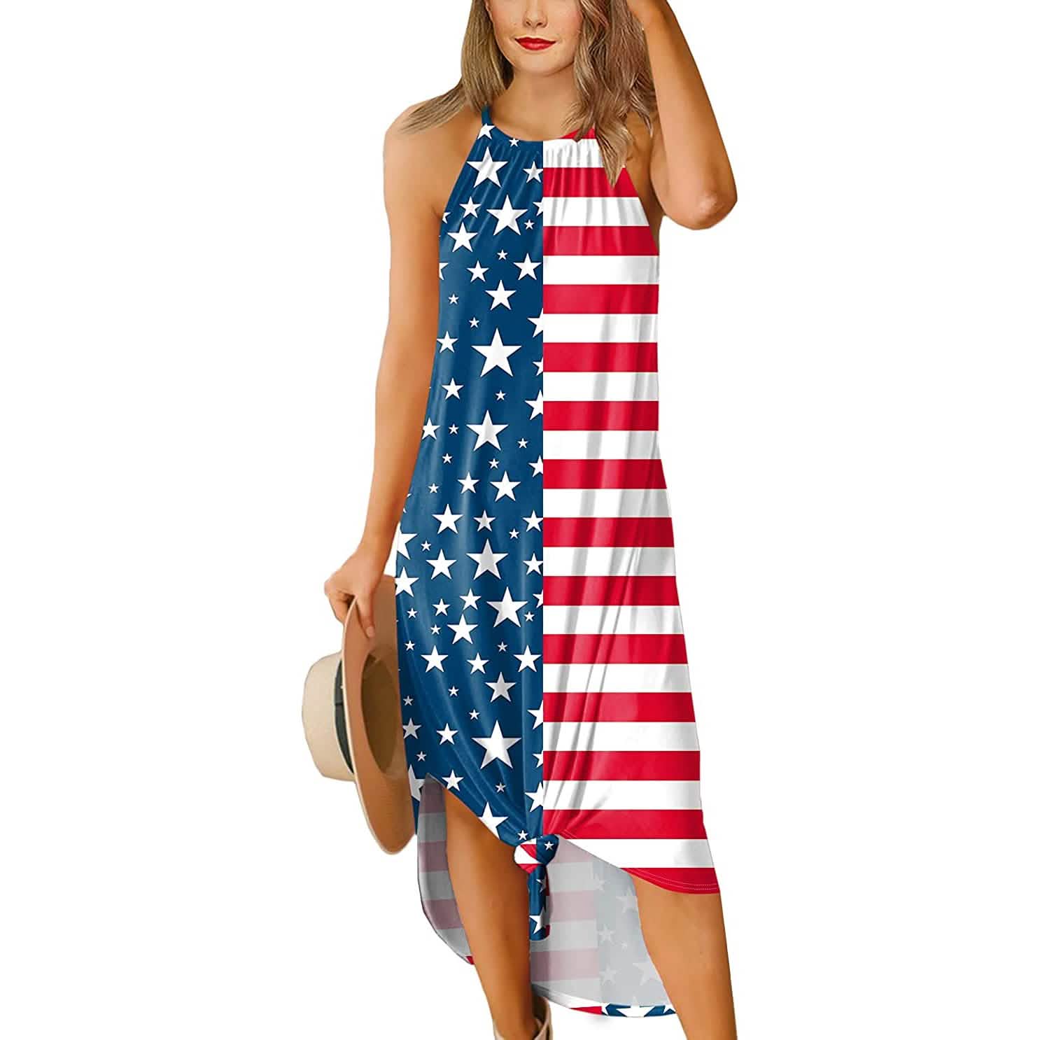 Women's Summer Slit Open Back Dress DailySale
