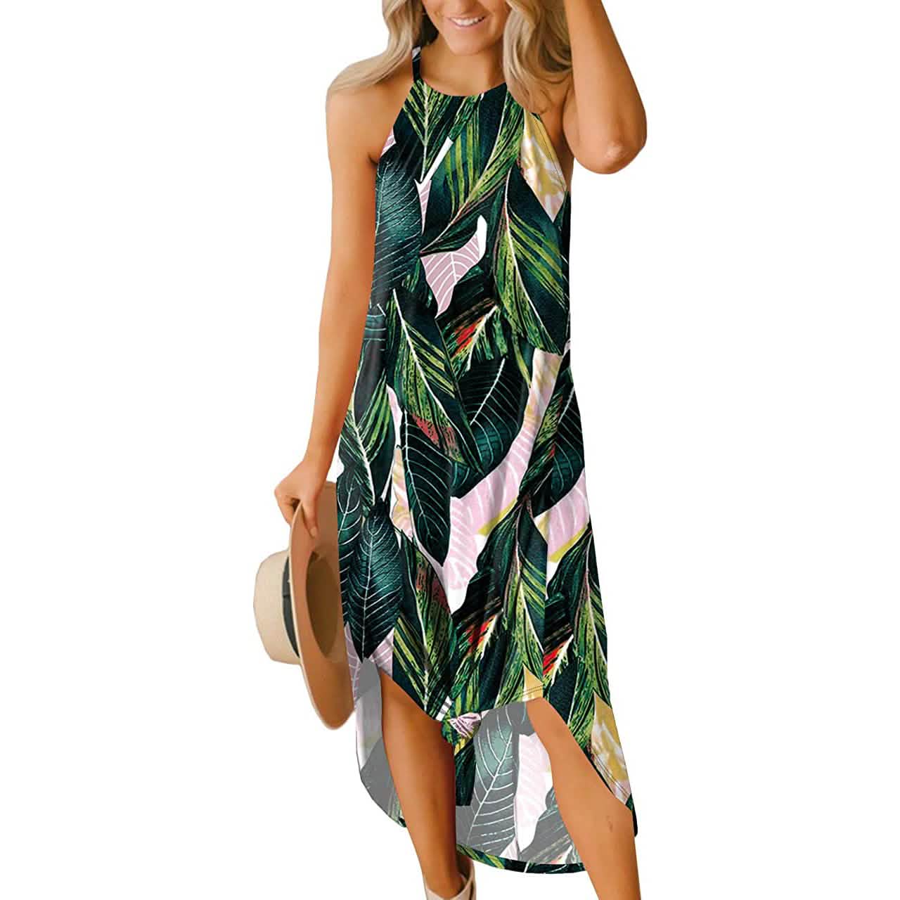 Women's Summer Slit Open Back Dress DailySale