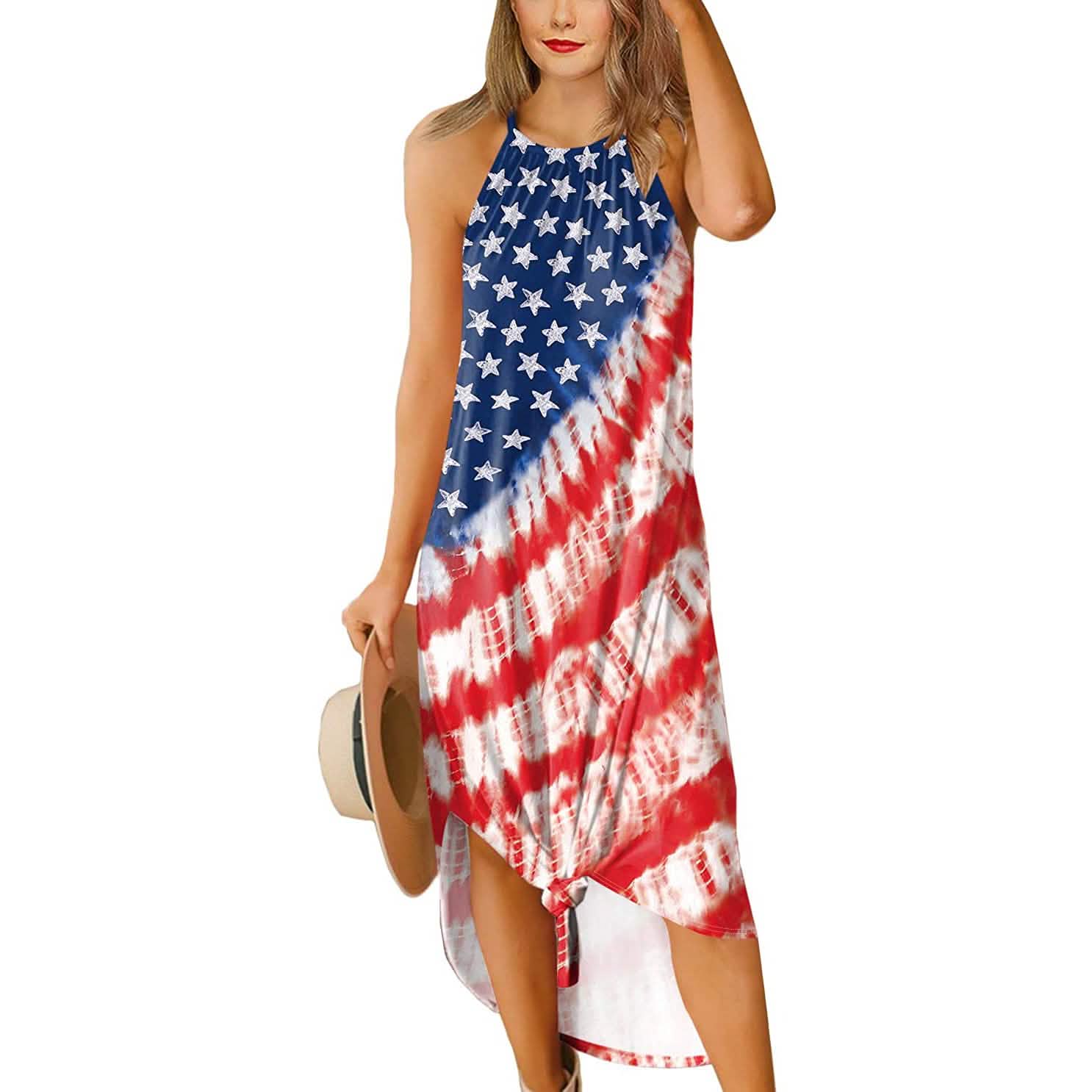 Women's Summer Slit Open Back Dress DailySale