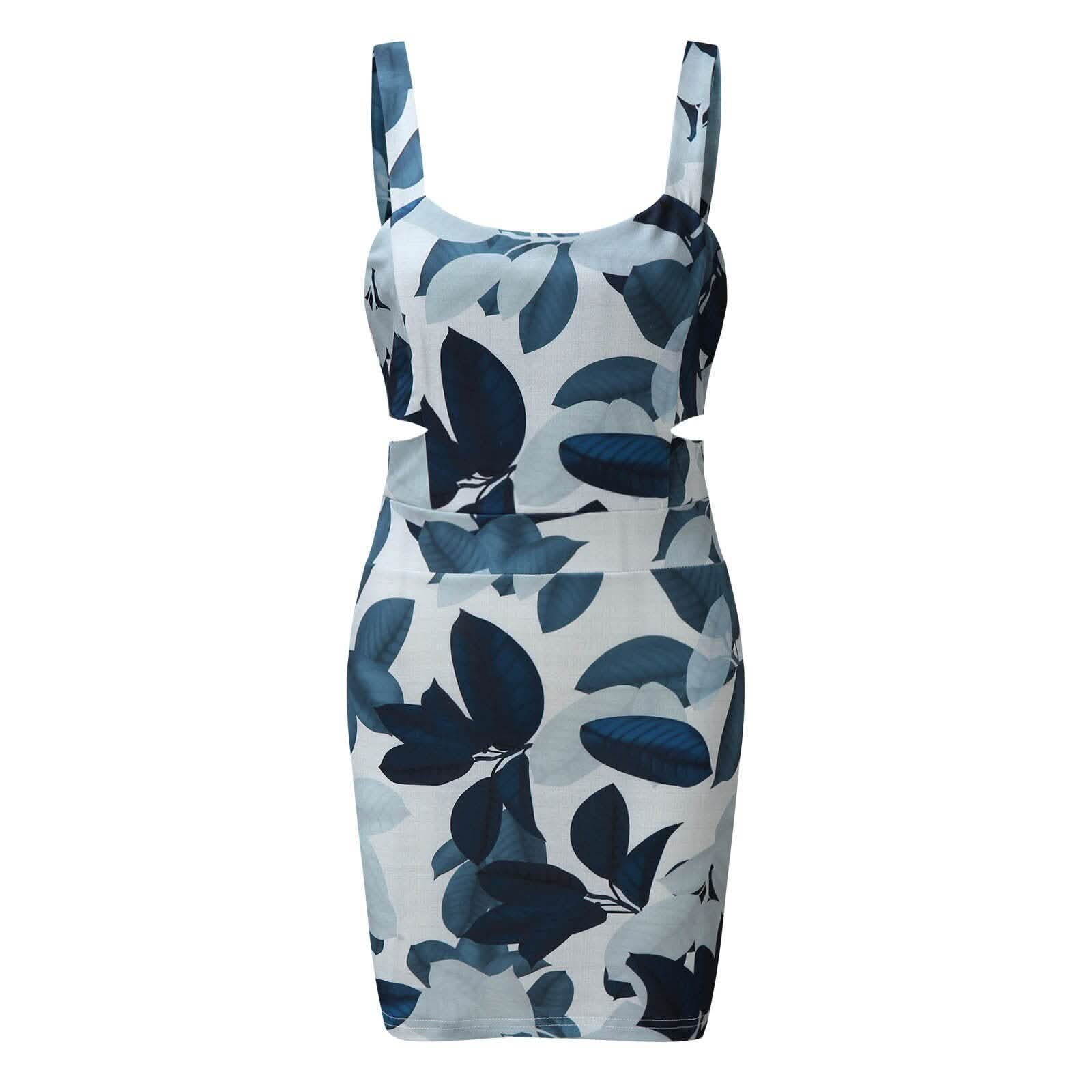 Women's Summer Spliced Dress Sling Sleeveless DailySale