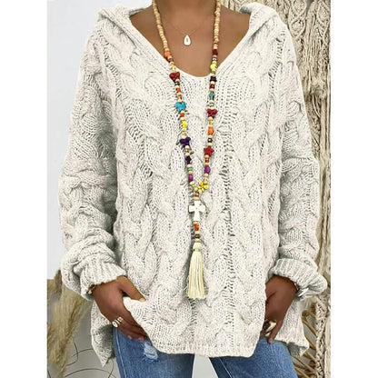 Women's Sweater Oversized Pullover Jumper Knitted Solid Color DailySale