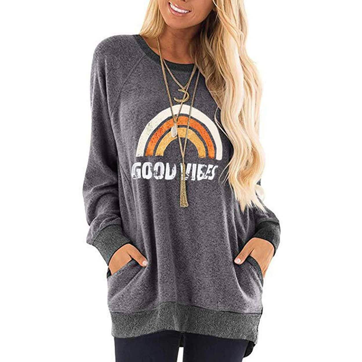 Women's Sweatshirt Plus Size Tunic Top DailySale