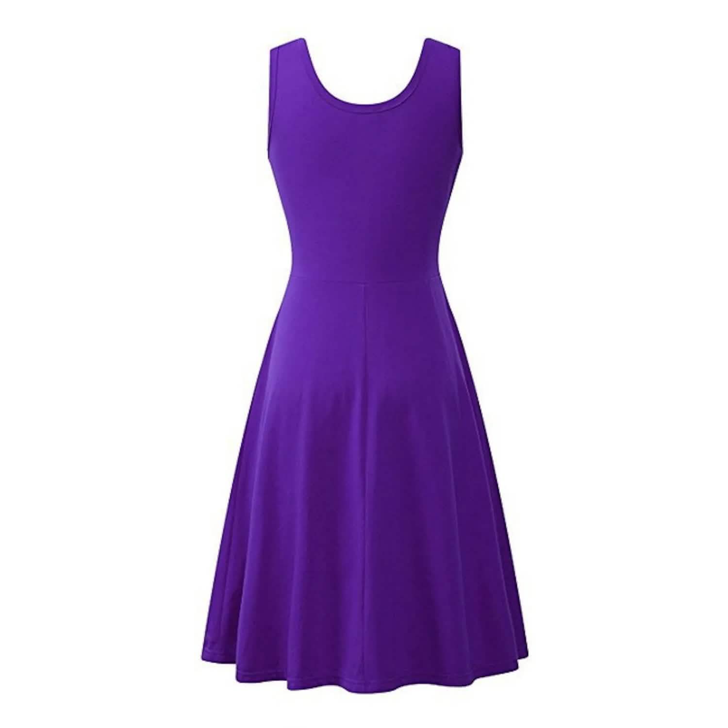 Women's Swing Knee Length Dress DailySale