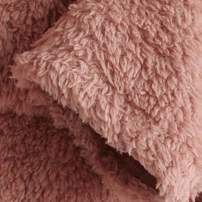 Women's Teddy Coat Cat Animal Front Pocket Hoodies DailySale