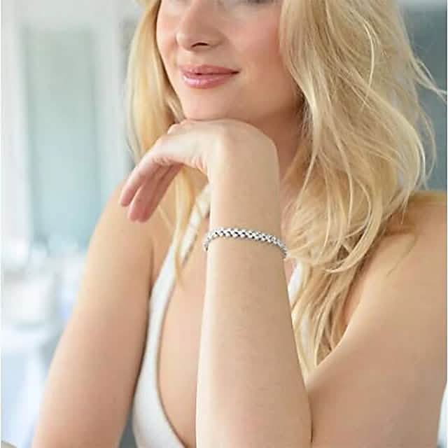 Women's Tennis Crystal Bracelet DailySale
