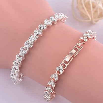 Women's Tennis Crystal Bracelet DailySale