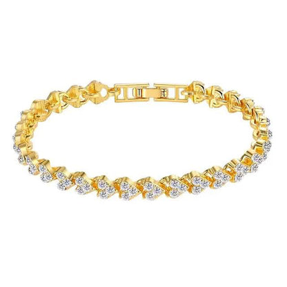 Women's Tennis Crystal Bracelet DailySale