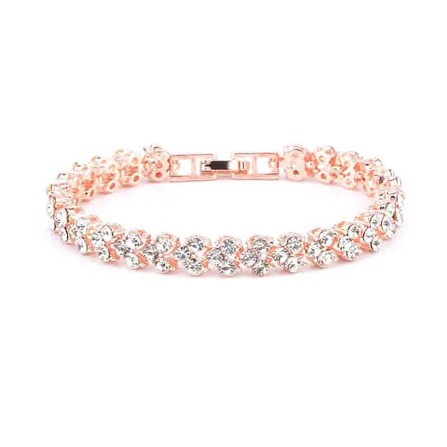 Women's Tennis Crystal Bracelet DailySale