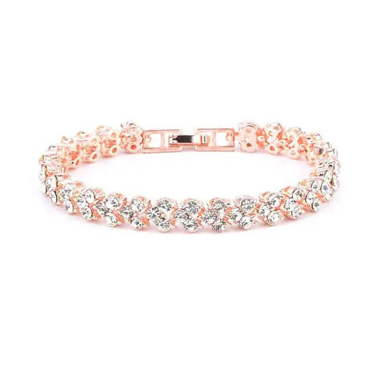 Women's Tennis Crystal Bracelet DailySale