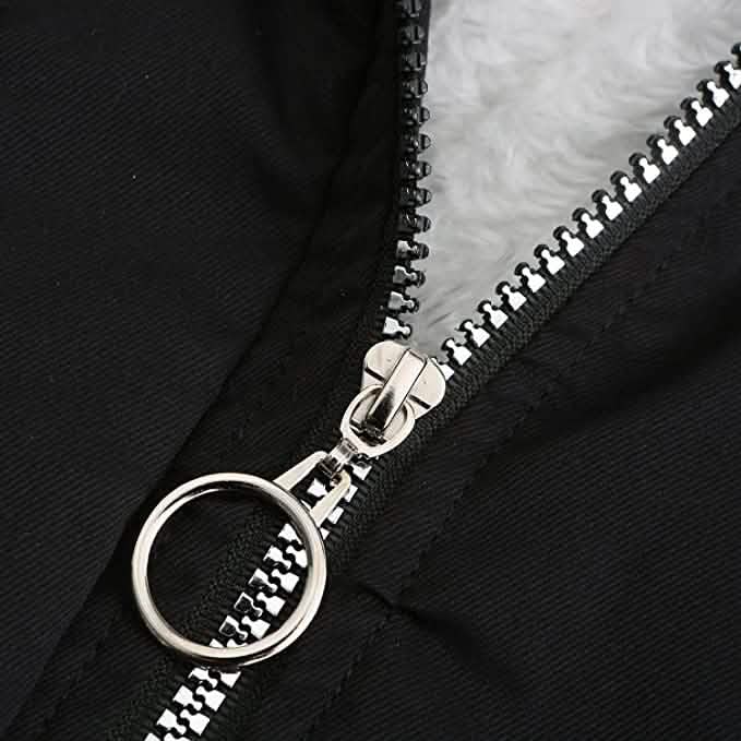 Women's Thick Warm Fleece Lined Winter Coat Jacket Parka with Fluffy Hood DailySale
