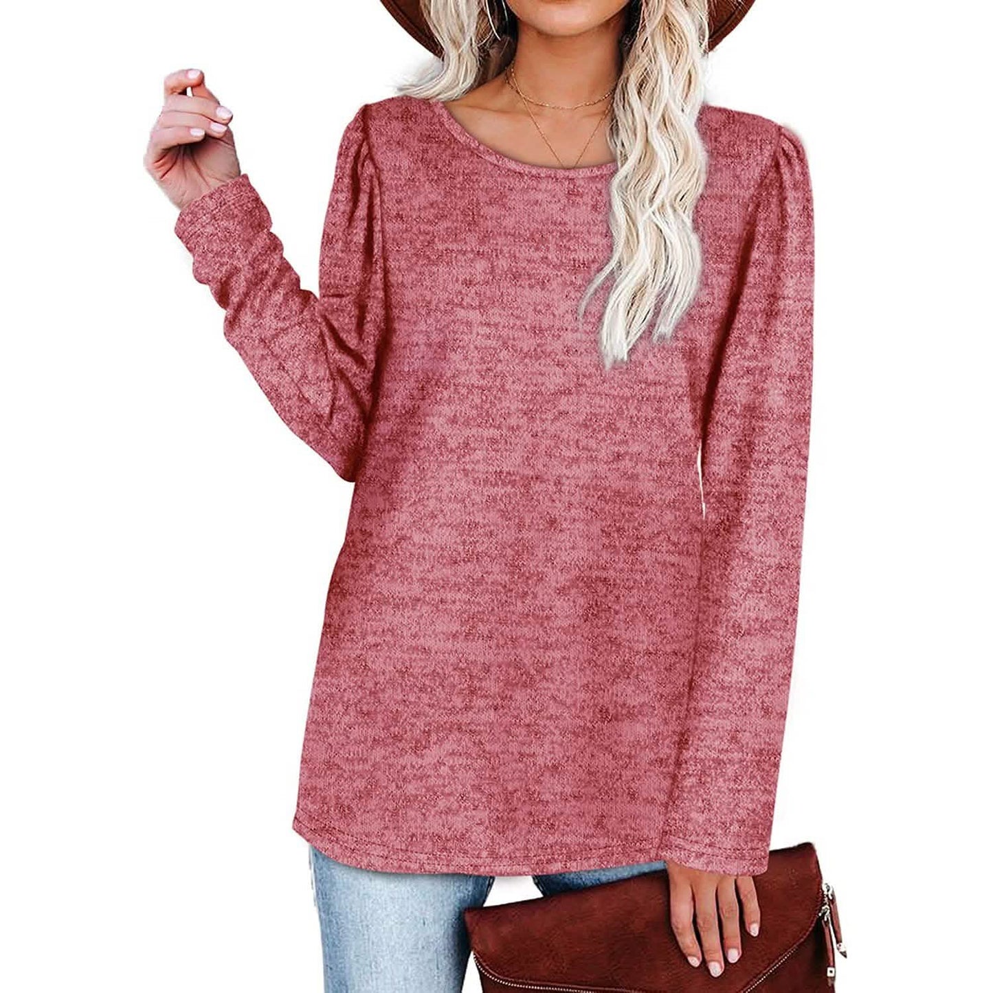 Womens Tops V Neck Summer Petal Sleeve Casual Tshirts DailySale