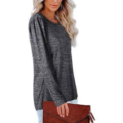 Womens Tops V Neck Summer Petal Sleeve Casual Tshirts DailySale