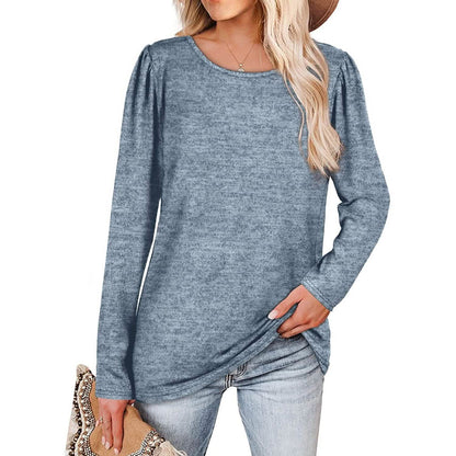 Womens Tops V Neck Summer Petal Sleeve Casual Tshirts DailySale