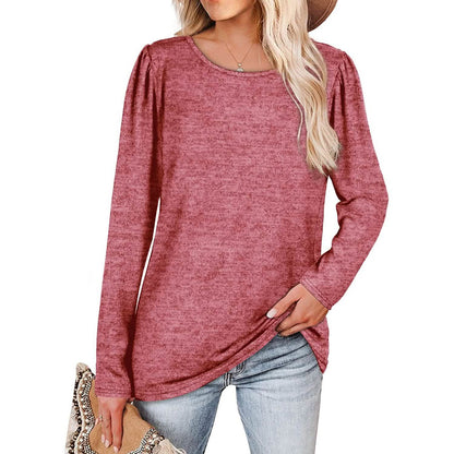 Womens Tops V Neck Summer Petal Sleeve Casual Tshirts DailySale