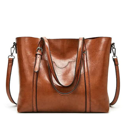 Women's Tote Shoulder Bag PU Leather DailySale