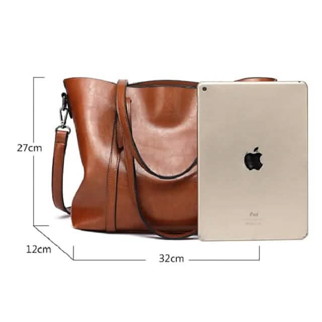 Women's Tote Shoulder Bag PU Leather DailySale