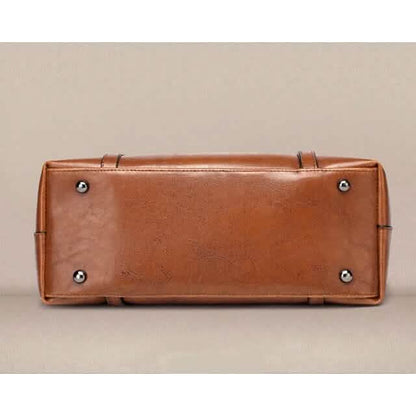 Women's Tote Shoulder Bag PU Leather DailySale