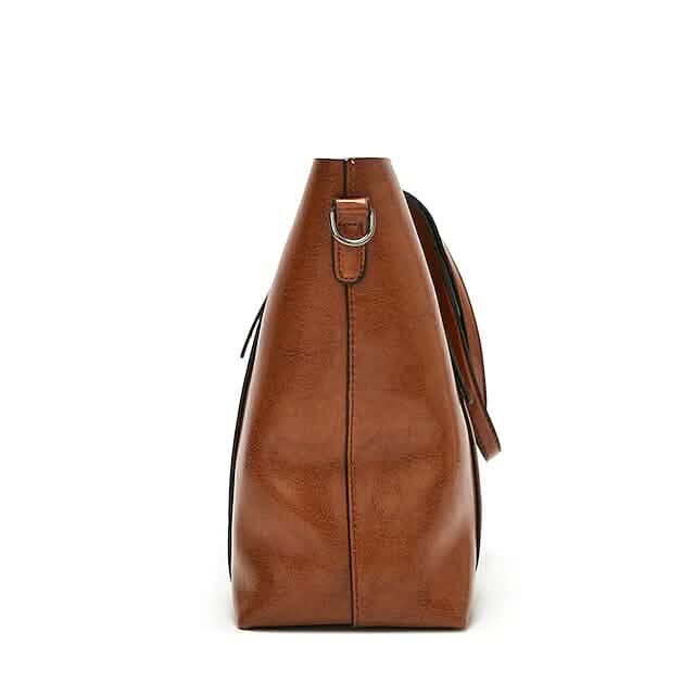 Women's Tote Shoulder Bag PU Leather DailySale