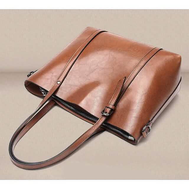Women's Tote Shoulder Bag PU Leather DailySale