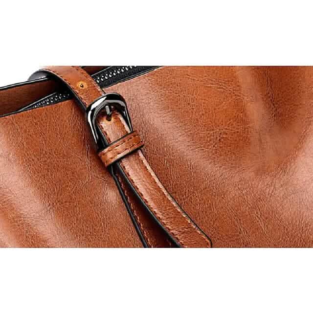 Women's Tote Shoulder Bag PU Leather DailySale
