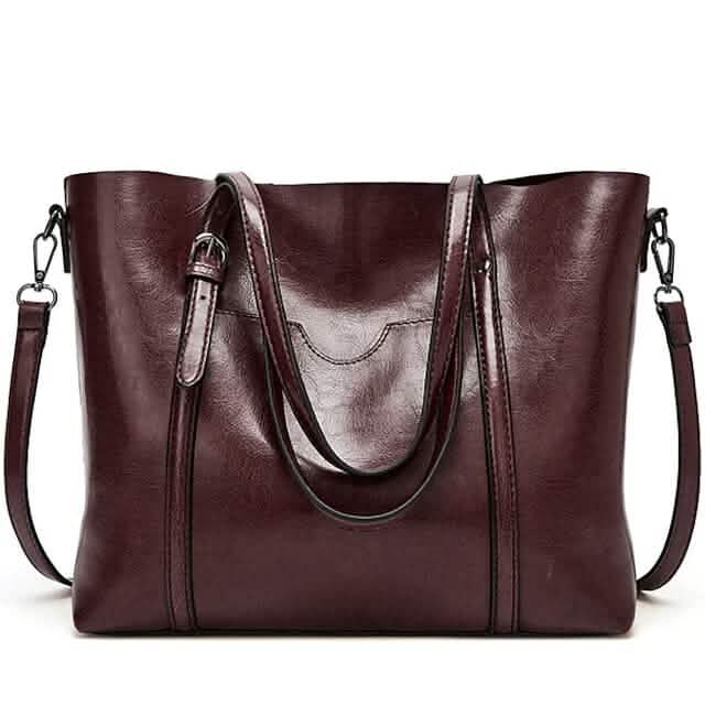 Women's Tote Shoulder Bag PU Leather DailySale