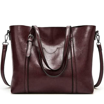 Women's Tote Shoulder Bag PU Leather DailySale