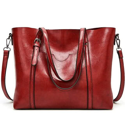 Women's Tote Shoulder Bag PU Leather DailySale