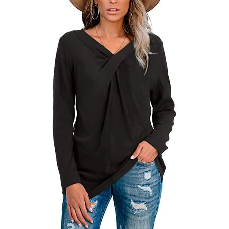 Women's Tunic Long Sleeve Tops DailySale