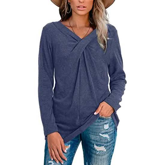 Women's Tunic Long Sleeve Tops DailySale