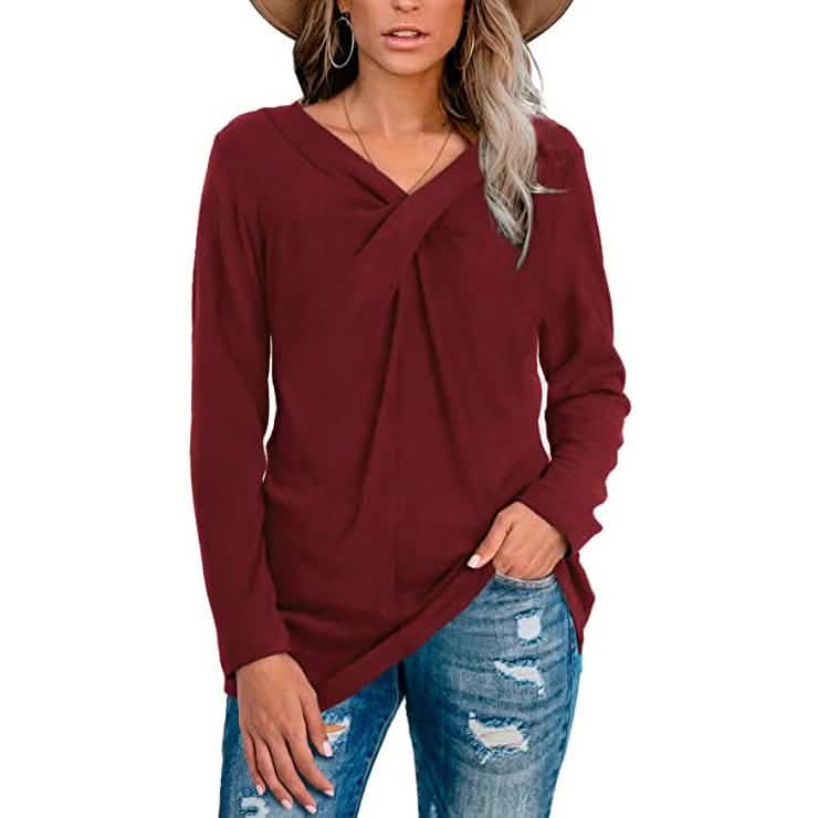 Women's Tunic Long Sleeve Tops DailySale