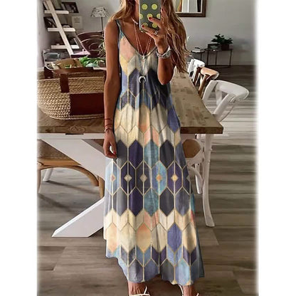 Women's V-Neck Elegant Casual Dress DailySale