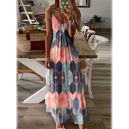 Women's V-Neck Elegant Casual Dress DailySale