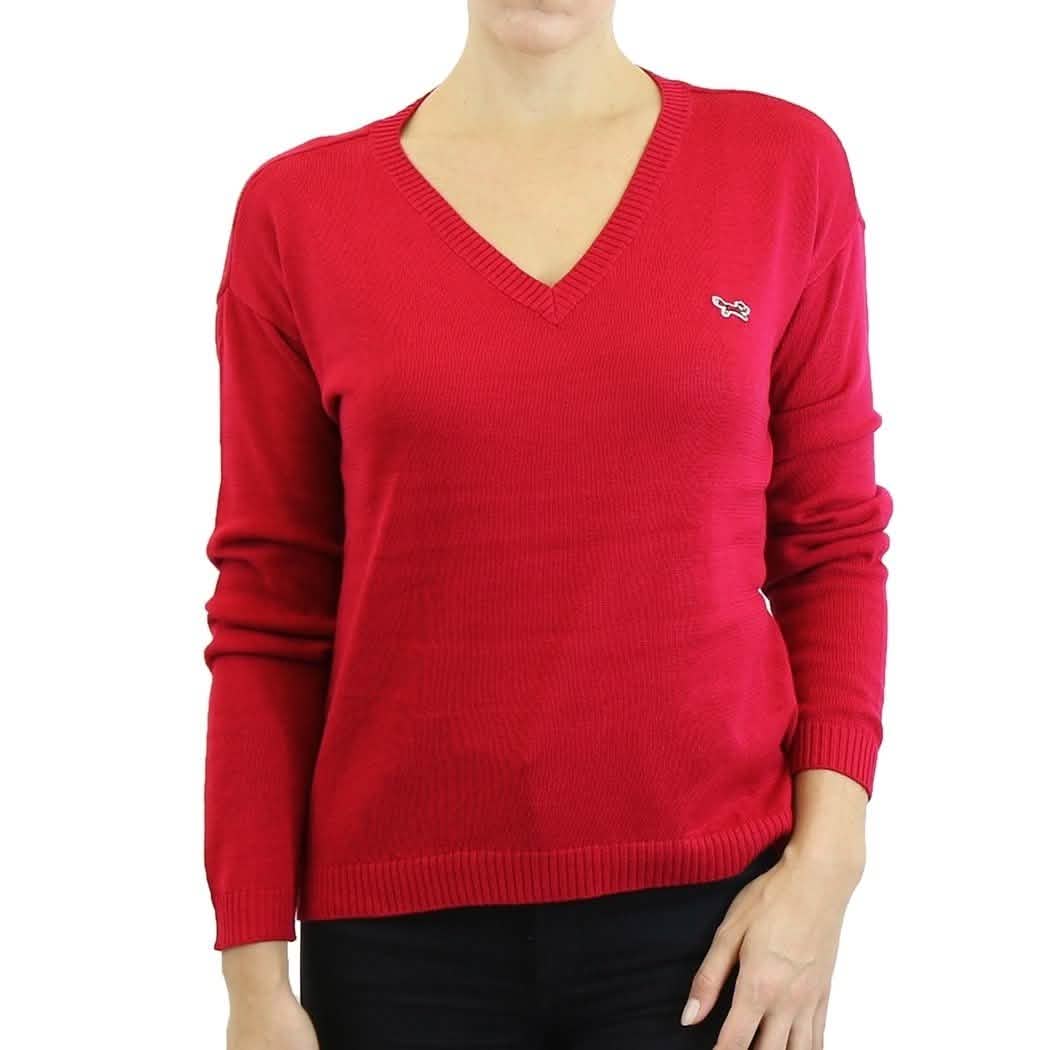 Womens V Neck Long Sleeve Sweater - Assorted Sizes DailySale