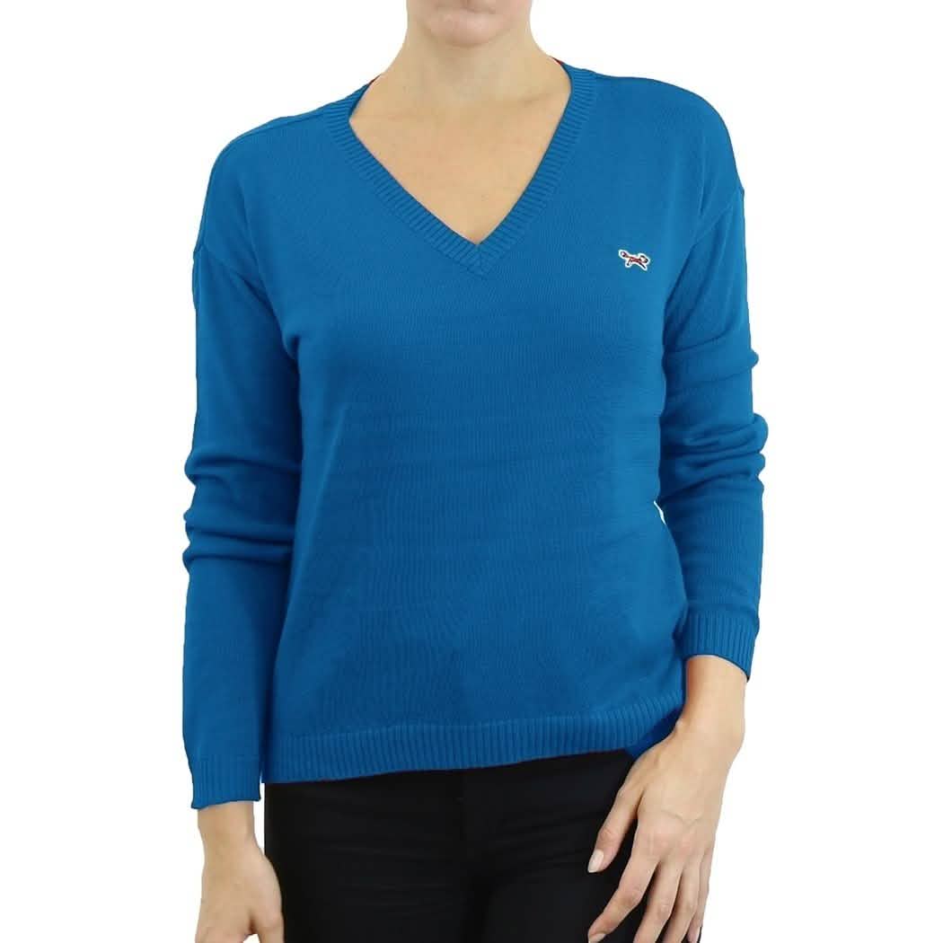 Womens V Neck Long Sleeve Sweater - Assorted Sizes DailySale