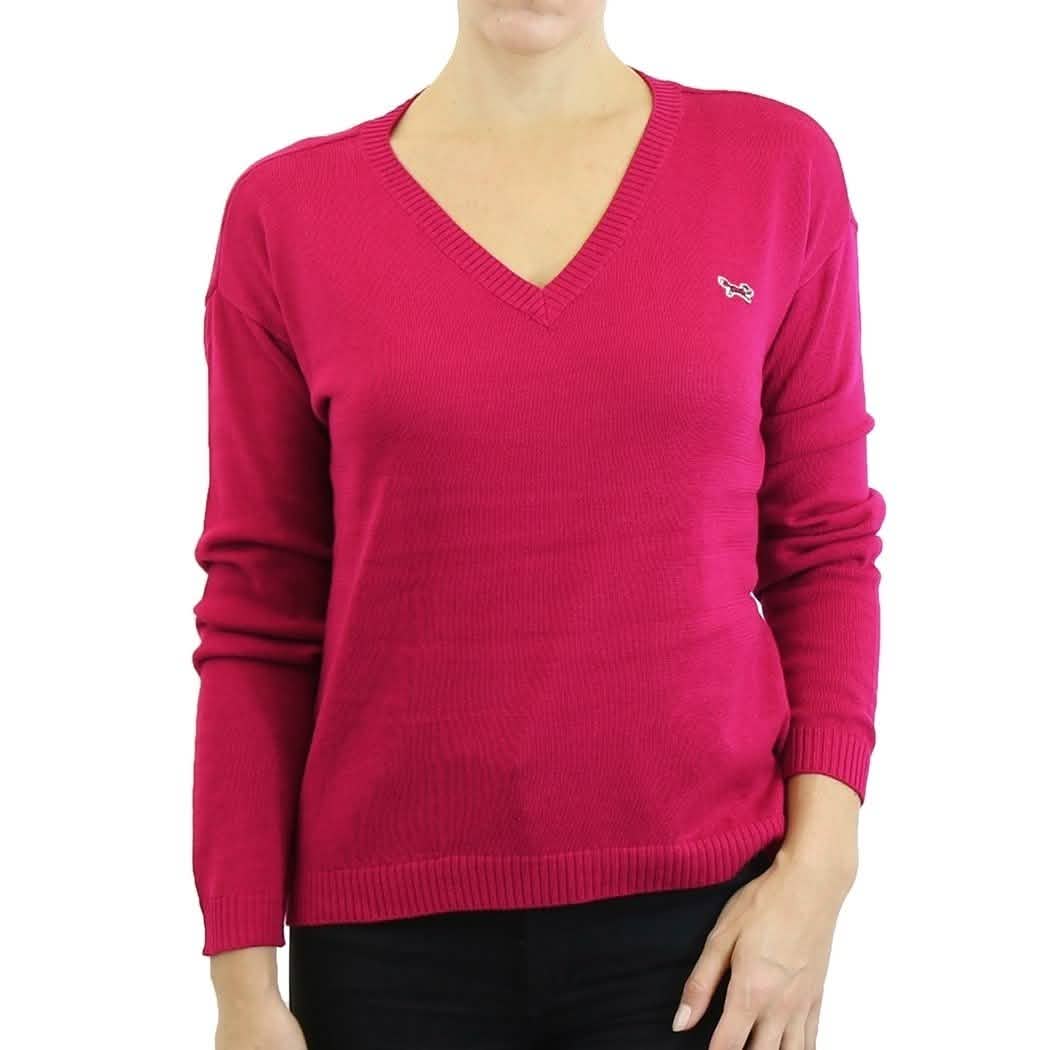 Womens V Neck Long Sleeve Sweater - Assorted Sizes DailySale